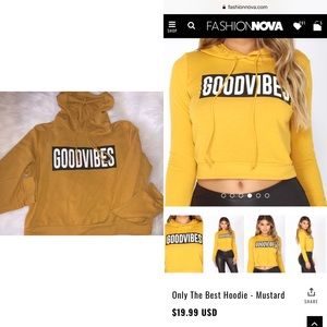 fashion nova vibes sweatshirt